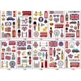 thumbnail image 1 of Platinum Jubilee Icon Sticker Funny London Icon Sticker British Patriotic Party Decor Street Party, 1 of 4