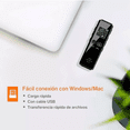 thumbnail image 4 of Grabadora De Voz Digital,64gb Grabadora Reducción De Ruido NEGRO, 4 of 5