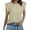 Khaki, variant on Tank Top Women's Fashion Casual Short Sleeved T Shirt Round Neck Solid Color Loose Top Vest 1 Athletic Tops for Women Loose Fit Business Shirts Women Neck Camisole Tall Clothes Ballet Tops Brown XL