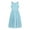 Sky Blue, variant on Fldy Kids Girls Sleeveless Pageant Formal Ball Gown Chiffon Wedding Junior Bridesmaid Dress Mint Green 12