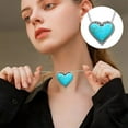 thumbnail image 6 of BAYAIXZ Necklaces for Women Creative Vintage Heart Turquoise Pendant Necklace Personality Fashion Party Boho Jewelry Gifts Necklace Necklaces (Sky Blue,One Size), 6 of 6