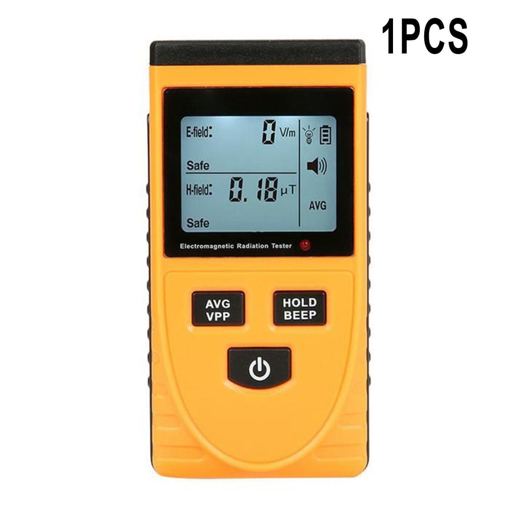 Cogfs GM3120 Digital LCD Radiation Detector EMF Meter Dosimeter Yellow