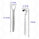 thumbnail image 3 of Kit 3 Raspador Lengua Limpieza Bucal Oral Estuche Lingual Cobre UNIVERSOENLINEA.COM, 3 of 5