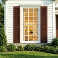 thumbnail image 4 of Barara King Shutters for Windows with Premium Board and Batten, Modern Shutters with Easy Mount for Farmhouse, Home Office, Living Room, Bedroom, Red(14"*59"), 4 of 8