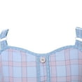 thumbnail image 3 of Richie House Girls' Plaid Dress with Mesh Bottom RH2305, 3 of 7
