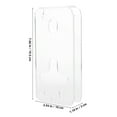 thumbnail image 2 of WHAMVOX Transparent Phone Jail Mobile Phone Lock Box 19.50X10.00X3.00CM, 2 of 8