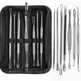 thumbnail image 5 of 7 in 1 Pimple Blackhead Remover Extractor Tool Kit,Acne Blemish Needles Tool Kit, Artrylin Professional Treatment for Zit White Head Acne Blemish Comedone Removing for Nose Face Skin, 5 of 7