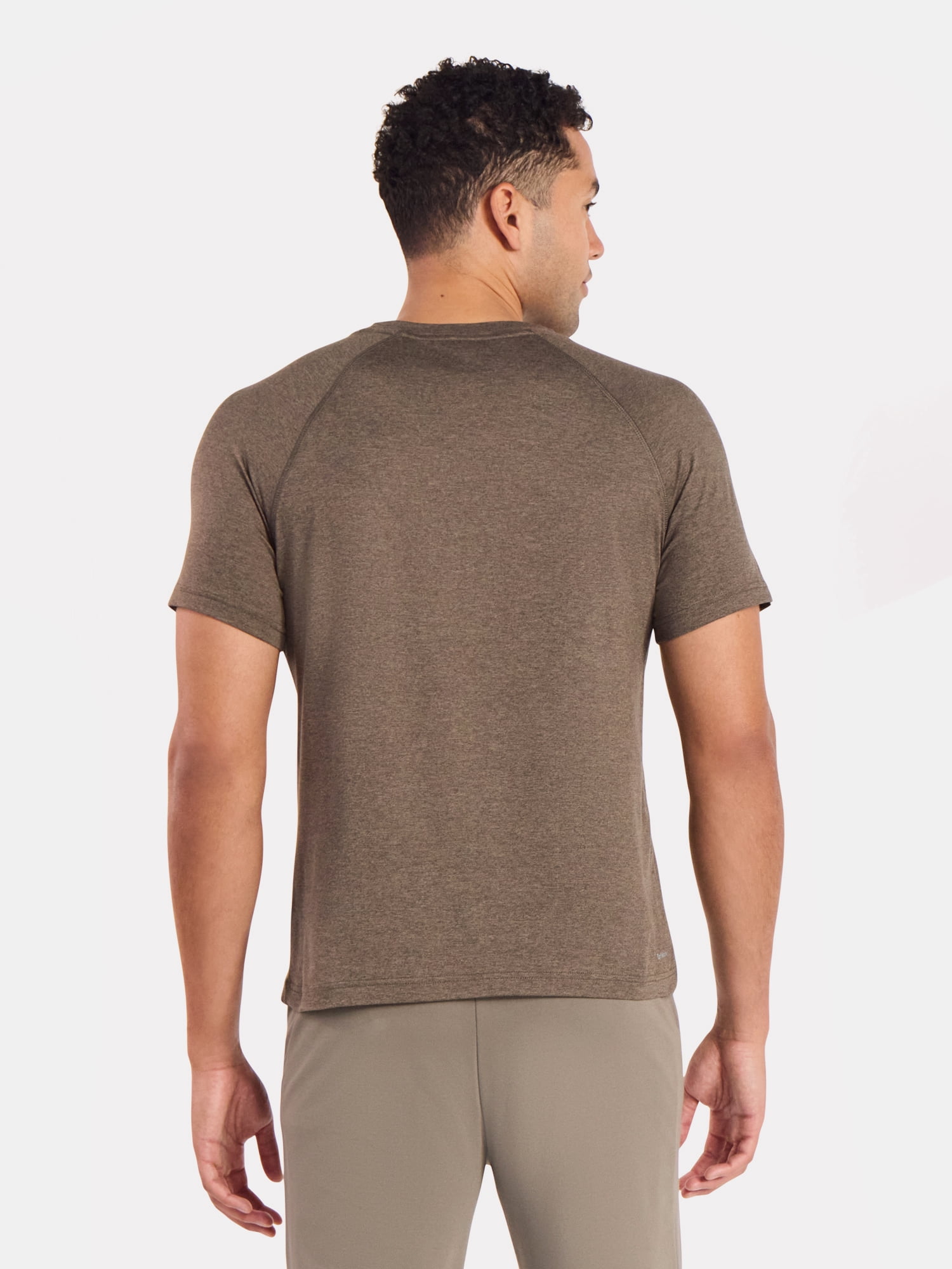 Athletic Works Men's and Big & Tall Men's Soft ButterCore Tee with Short Sleeves, Sizes S-5XL