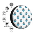 thumbnail image 4 of Sikiie Turtle PVC Leather Spare Tire Wheel Cover Spare Tire Cover, for Car Truck SUV Camper Trailer Universal Fit(14-17in)-16 inch, 4 of 6