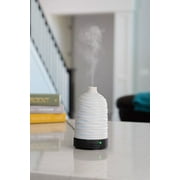 Airome 100 mL Ultrasonic Essential Oil Diffuser, White Harmony