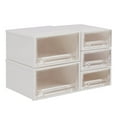 thumbnail image 2 of 5Pcs/Set Mini Storage Box Unique Portable Plastic Miniature Drawer Clothing Storage Holder for 1/6 Doll House White, 2 of 13