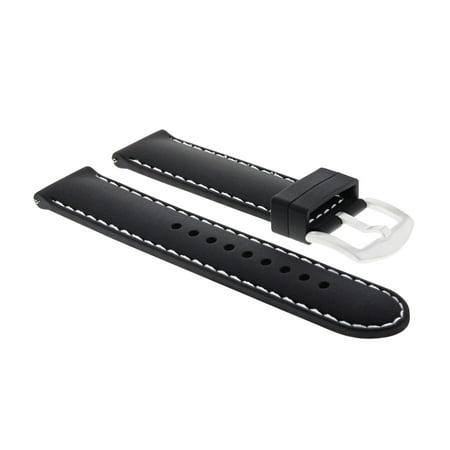 Planet Ocean Chrono - 22MM RUBBER DIVER STRAP FOR 45MM 45.5MM OMEGA SEAMASTER PLANET OCEAN BLACK WS 6P
