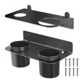 thumbnail image 1 of Embudo de 2 paquetes con organizador de vasos extraíble, cobertizo de jardín portátil, escurridor de líquidos, estante de almacenamiento resistente pa, 1 of 8