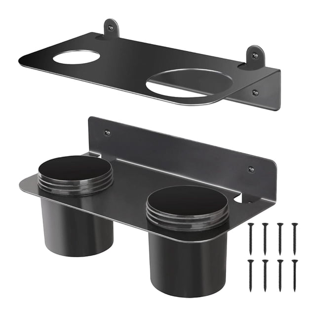 Embudo de 2 paquetes con organizador de vasos extraíble, cobertizo de jardín portátil, escurridor de líquidos, estante de almacenamiento resistente pa