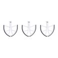 thumbnail image 3 of QualitChoice Edge Beater Paddle Stand Mixer Food Flat Baking Tool Kitchen Parts 18*18CM 3Set, 3 of 6