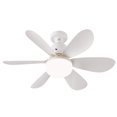 thumbnail image 1 of Toystoory Blanco gran área de barlovento LED Control remoto ventilador con cabezal móvil disipación de calor fuerte y rápida Electrodomésticos 30W, 1 of 6
