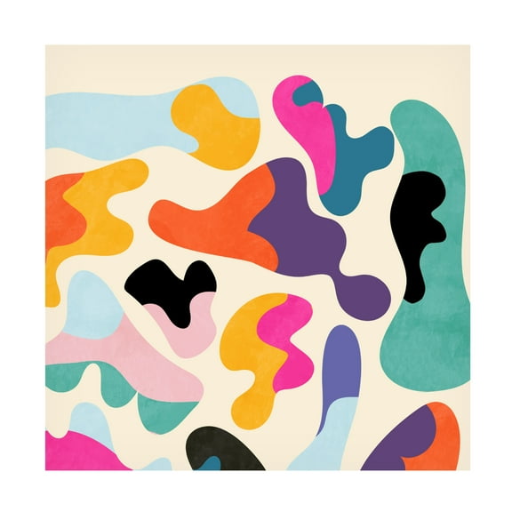 Trademark Fine Art Ana Rut Bre Pattern3 Mid Bunt 11 Canvas Wall Art