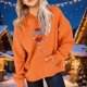 thumbnail image 1 of Cowsor Cute Hoodie for Teen Girls Trendy Bow Print Preppy Hooded Sweatshirts Kids Pullover Long Sleeve School Outfits, 1 of 7