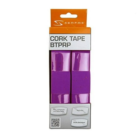 Serfas Cork Bar Tape, Purple