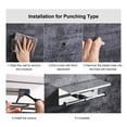 thumbnail image 3 of Mistaha Stainless Steel Tissue Rack Bathroom Multifunctional Anti-Rust Wall Mounted Paper Towel Holder with Mobile-Phone, 3 of 8