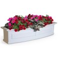 thumbnail image 1 of Pemberly Row 4ft Weatherproof Traditional Plastic Window Box in White, 1 of 7