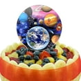 thumbnail image 5 of Acrylic Planets Solar System Earth Nebula Cake Topper Party Decoration for Wedding Anniversary Birthday Graduation, 5 of 7