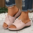 thumbnail image 2 of DAFEI Sandales pour Femmes Sandales de Plage Sandales de Plage pour Dames Chaussures Compensées d'Été Pantoufles pour Femmes Sandales Bohèmes Chaussures Mode, 2 of 8