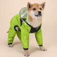 thumbnail image 1 of Suministros Para Mascotas, Impermeable Para Perros, Chaqueta Impermeable Para Mascotas, Impermeable Para Perros, Chaqueta Impermeable Para Mascotas Con Sombrero Transparente, ANGGREK Pet Dog Raincoat, 1 of 8