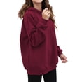 thumbnail image 6 of BILIKEYU Women's Oversized Sweatshirts with Pocket Pullover Top, Womens Tops, Sweatshirt for Women, Fall Clothes, 6 of 6