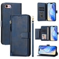 thumbnail image 3 of Funda para iPhone 8/7/6 Cartera de Mano con Cremallera y Correa Cruzada Desmontable, 3 of 5
