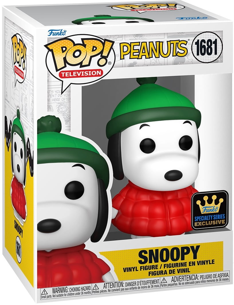 FUNKO POP! Animation: Peanuts - Snoopy in Puffer Jacket (Styles May Vary)