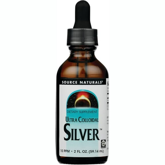 Source Naturals Ultra Colloidal Silver Liquid (10 ppm) 2 oz Liquid