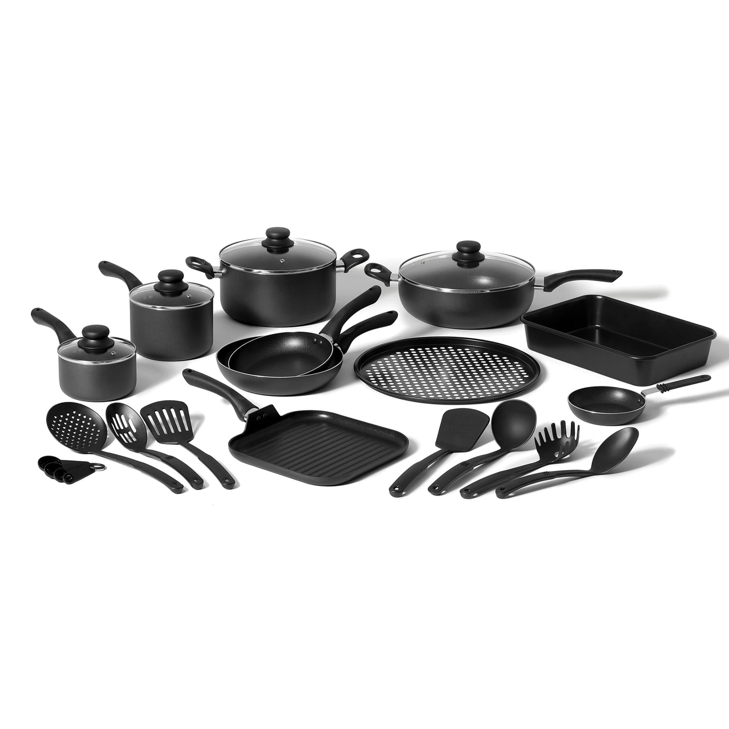 Starfrit 030903-002-0000 cookware Set, 7 pieces, Black