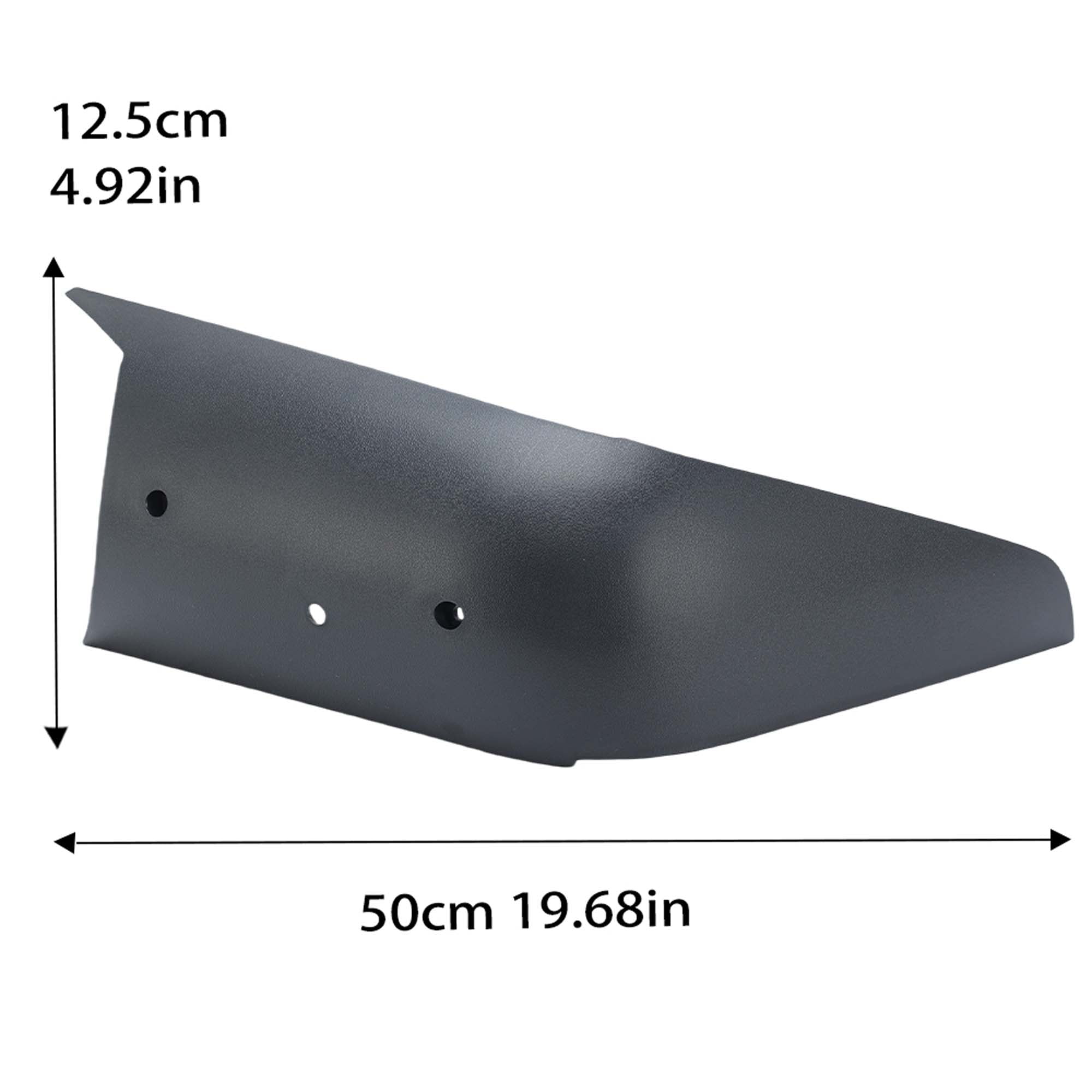 MZORANGE Black Door Mirror Arm Cover Left Driver Side For 2018-2023 Freightliner New Cascadia