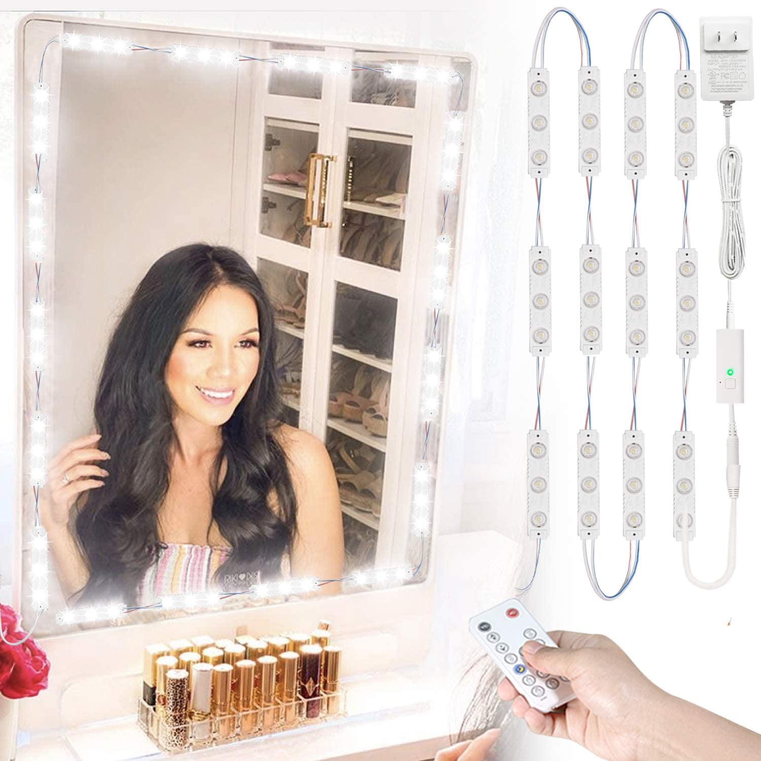 Vanity Lights for Mirror, 60 LEDs Bright White Lights for Vanity Mirror