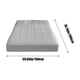 thumbnail image 1 of Sábana ajustable, funda protectora para colchón, sábana ajustable de bolsillo, cálida, transpirable, antideslizante, para el cuidado de la piel, sábana ajustable acolchada de algodón., 1 of 4