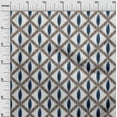 thumbnail image 2 of oneOone Polyester Lycra Fabric Diamond Ikat Printed Fabric 1 Yard 56 Inch Wide, 2 of 4