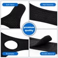 thumbnail image 3 of Black Anti Snore Chin Strap Breathable Snoring Solution Non-Stick Hair Fade Resistant, 3 of 5