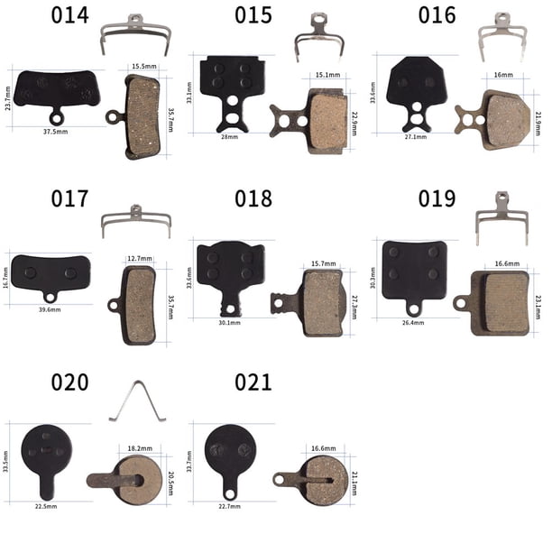Bicycle Bike Disc Brake for Pads Semi-metal Latch Resin Cycling