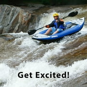 Sea Eagle 300X Explorer Touring, Camping, Fishing & Whitewater Inflatable Kayak, 1 Person, Lightweight, Self-Bailing, High Pressure Drop Stitch Floor-W/Paddle, Seat, SUP Pump - Pro Carbon Package