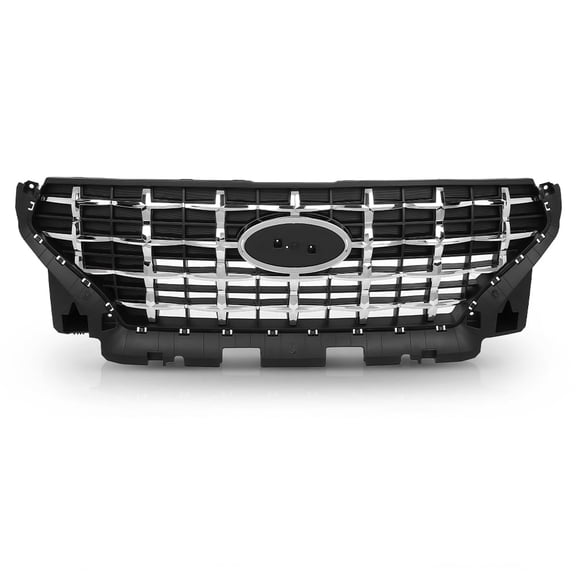Front Bumper Radiator Grille Black W/ Chrome Fit for Hyundai Venue 2020-2023 86350K2010