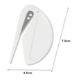 thumbnail image 6 of Mosey Multipurpose Letter Opener with Sharp Blade Paper Cutting Tool for Kraft Paper Roll Paper Scrapbooking Wrapping Package Christmas Envelope Mail Opener Cutter, 6 of 8