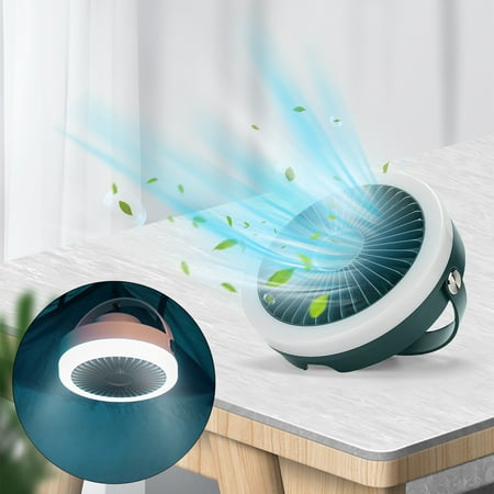 

Wiueurtly Remote Control Mini Fan With Ring Light And Rechargeable USB Portable