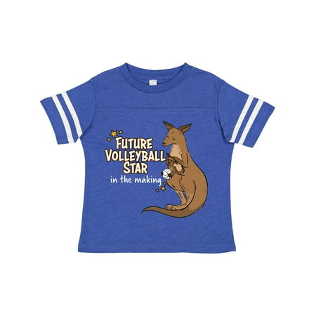 

Inktastic Kangaroo Future Volleyball Star in the Making Gift Toddler Boy or Toddler Girl T-Shirt