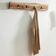 thumbnail image 3 of Alaterre Furniture Alpine Natural Live Edge Wood 36" Coat Hooks, 3 of 7