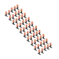 thumbnail image 4 of Gupbes Tee Connector Atomizing Irrigation Kit For 4/7 Water Pipes For Gardens For, 4 of 8