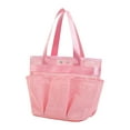 thumbnail image 2 of Mesh Shower Caddy Portable For College Dorm With Many Upgraded Pockets Large Shower Tote Bag With 2 Handles For Toiletry Bathroom Camp G, 2 of 4