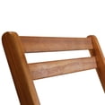 thumbnail image 6 of vidaXL Outdoor Bistro Chairs 2 pcs Solid Acacia Wood, 44012, 6 of 10