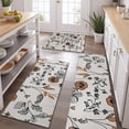 thumbnail image 2 of Pioneer Flower Floral Print Pattern Kitchen Rugs Sets Of 3,Kitchen Runner Rugs Non Skid Washable,Decorative Kitchen Floor Mats for Kitchen,Sink,Laundry,17"x30"+ 17"x47" + 17"x59", 2 of 6