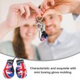 thumbnail image 4 of YSNOOWE 1 Pair Boxing Gloves Keyring Multi PVC Hanging Decor Men Women, 4 of 8